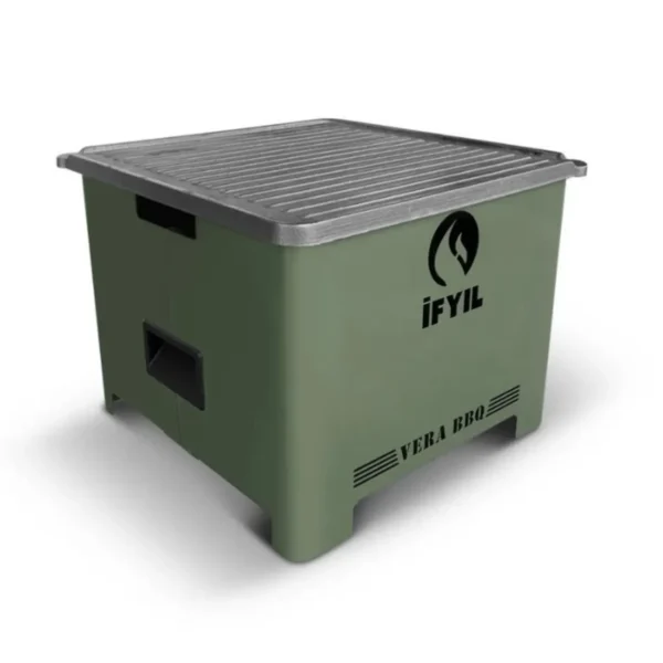 Parrilla a Pellet Portátil | iFYIL Vera BBQ (Verde)