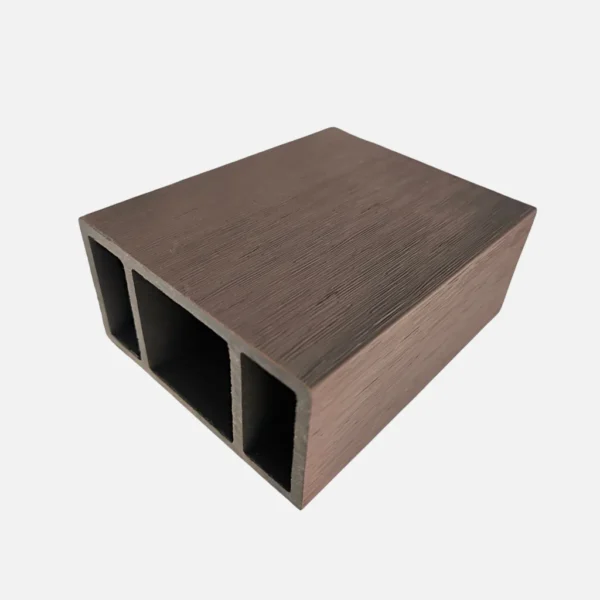 Viga Corta Vista WPC Techwood Coffee 50x100mm | Exterior con Filtro UV